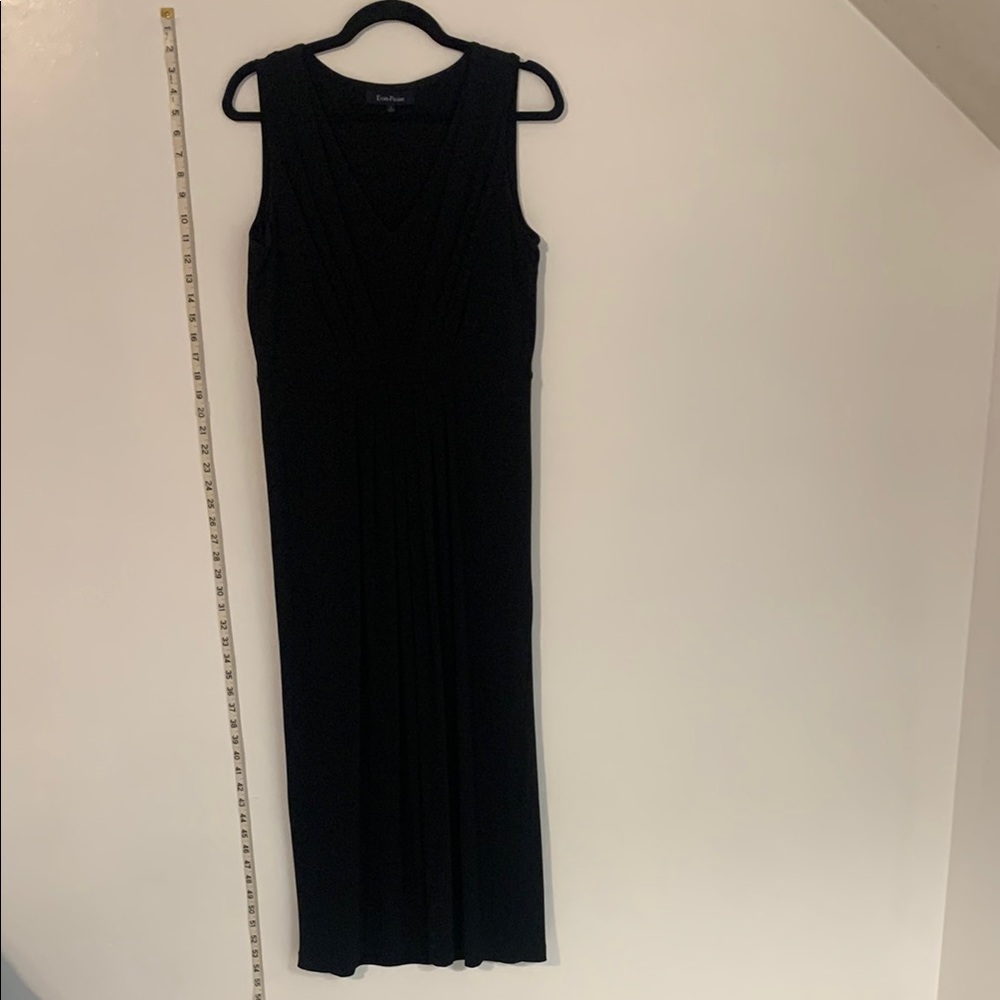 Evan Picone Black Sleeveless Dress